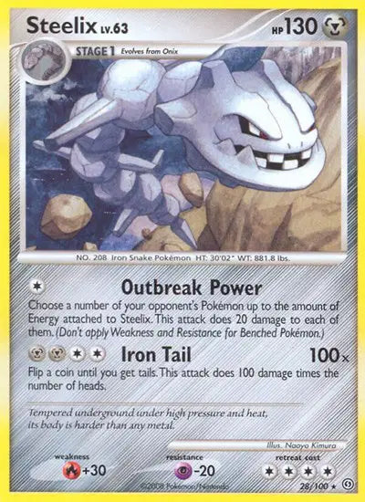 Steelix - 28/100 - StormFront