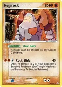 Regirock - 28/110 - Holon Phantoms