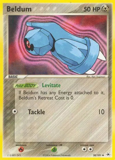 Beldum - 28/101 - EX Hidden Legends