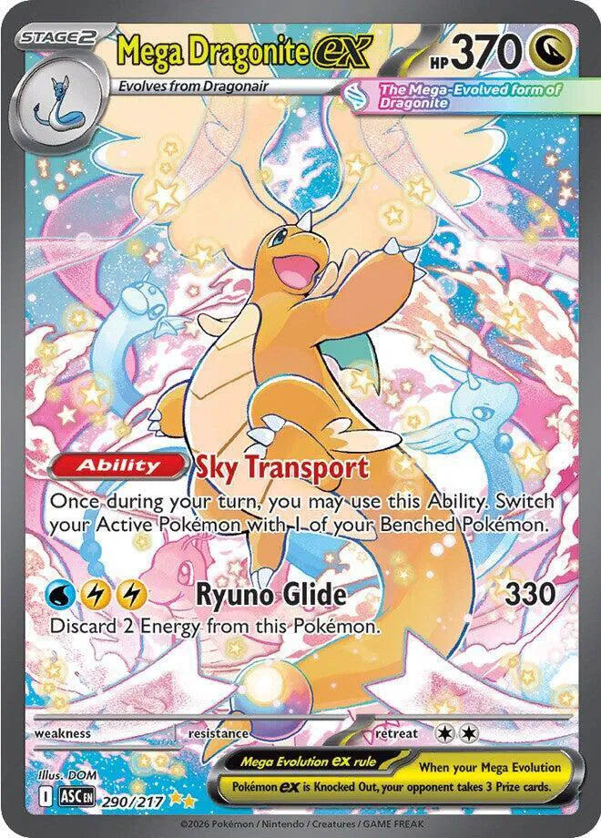 Mega Dragonite ex - 290/217 - Ascended Heroes
