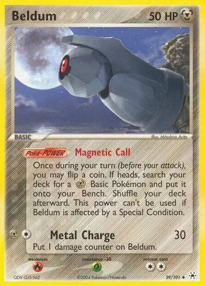 Beldum  - 29/101 - EX Hidden Legends