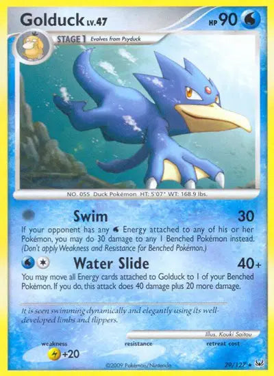 Golduck - 29/127 - Platinum