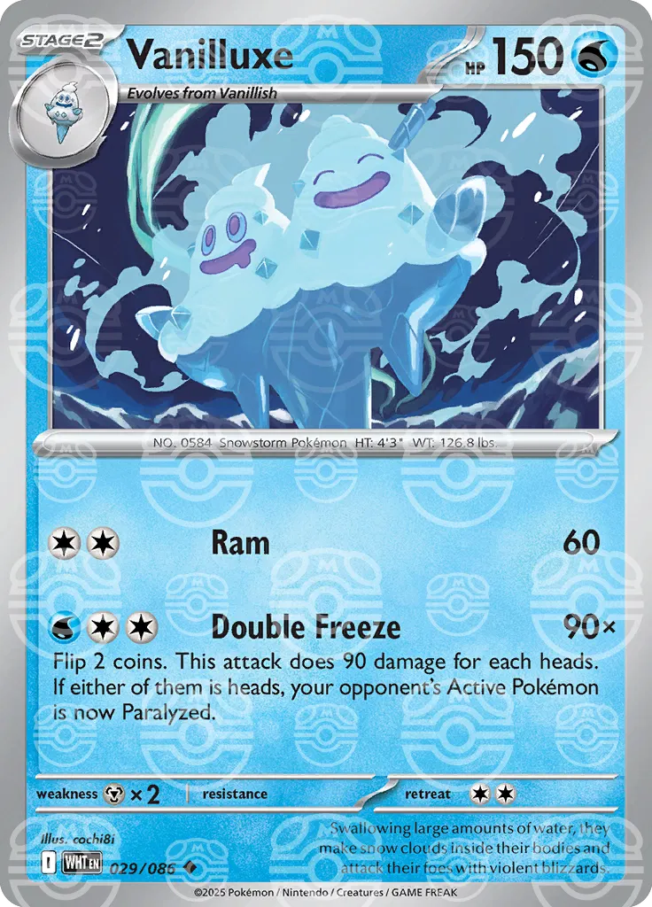 Vanilluxe - 029/086 - White Flare