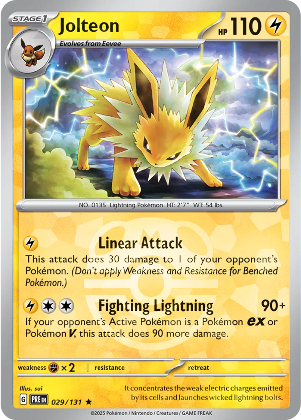Jolteon - 029/131 - Prismatic Evolutions
