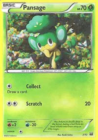 Pansage - 2 - McDonald's Promos 2012