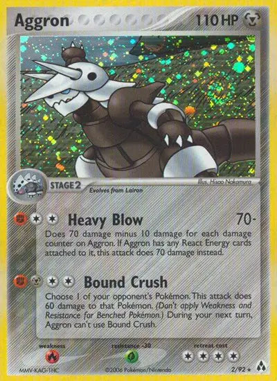 Aggron - 2/92 - Legend Maker