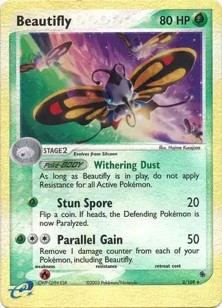 Beautifly - 2/109 - Ruby & Sapphire