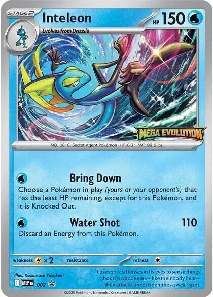 Inteleon - 002 - Mega Evolution Promo