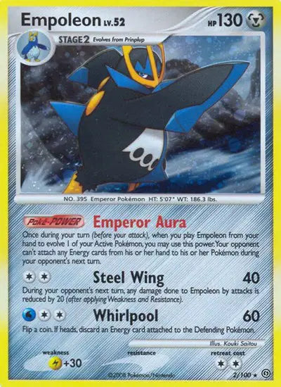 Empoleon - 2/100 - StormFront