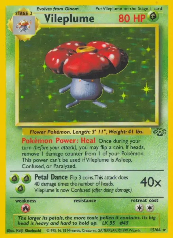 Vileplume - 15/64 - Jungle