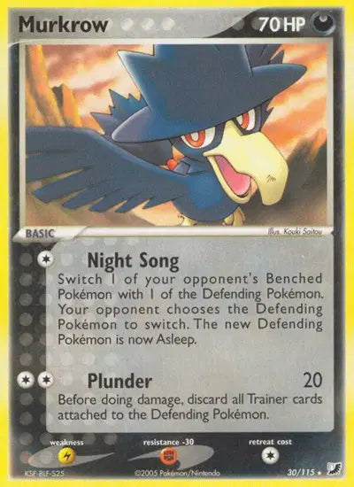 Murkrow - 30/115 - Unseen Forces