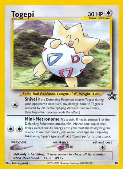 Togepi - 30 - WoTC Promo