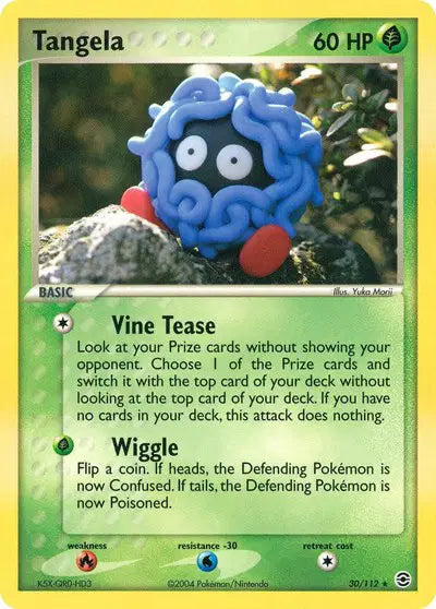 Tangela - 30/112 - Ex FireRed & LeafGreen