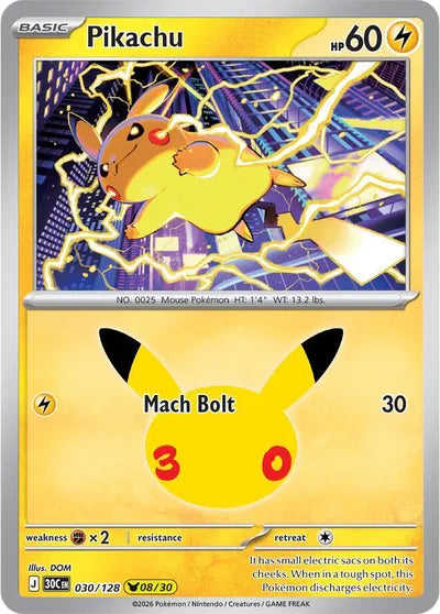 Pikachu - 030 - 30th Celebration