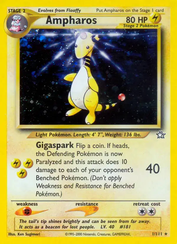 Ampharos - 1/111 - Neo Genesis