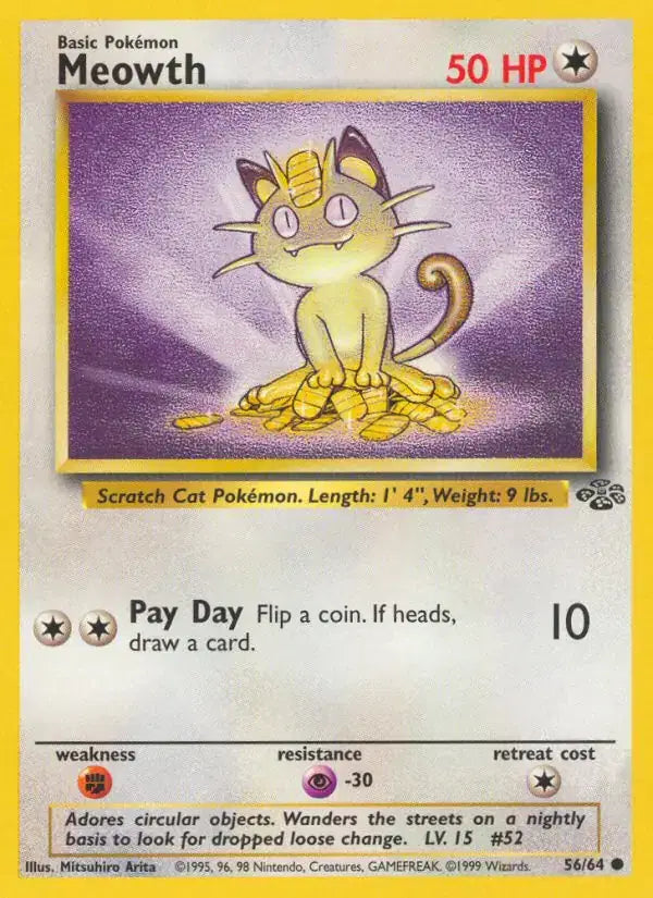 Meowth - 56/64 - Jungle