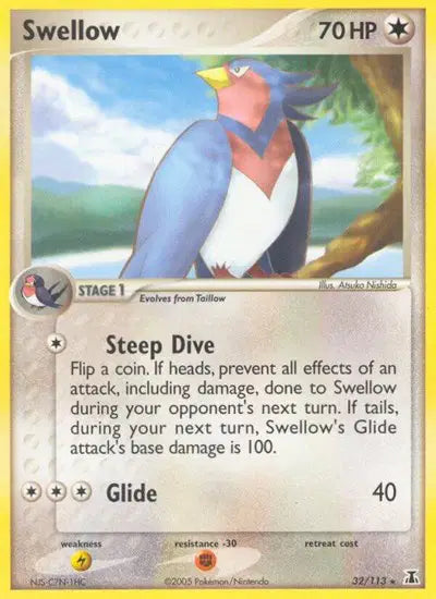 Swellow - 32/113 - Delta Species