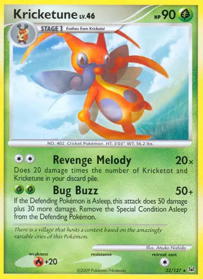 Kricketune - 32/127 - Platinum