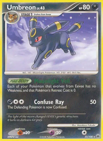 Umbreon - 32/100 - Majestic Dawn