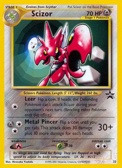 Scizor - 33 - WoTC Promo