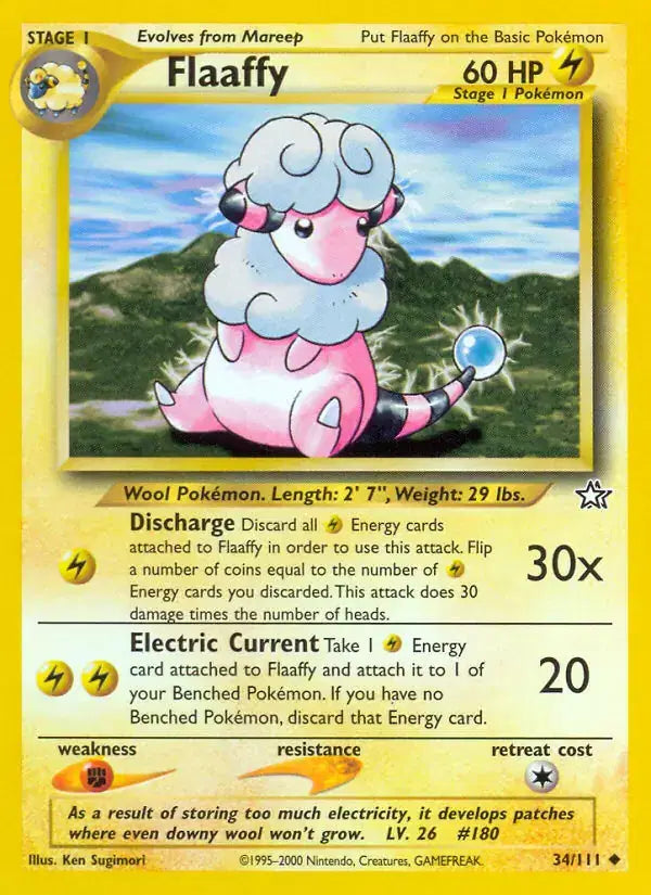 Flaaffy - 34/111 - Neo Genesis
