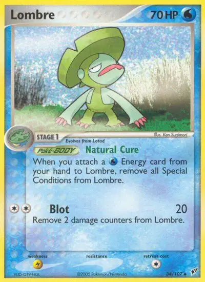 Lombre - 34/107 - EX Deoxys