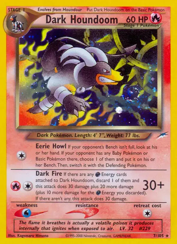 Dark Houndoom - 7/105 - Neo Destiny