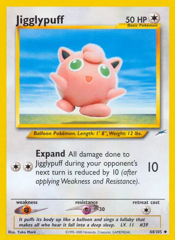 Jigglypuff - 44/105 - Neo Destiny
