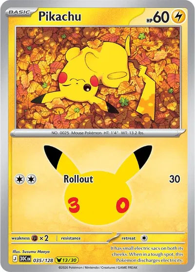 Pikachu - 035 - 30th Celebration