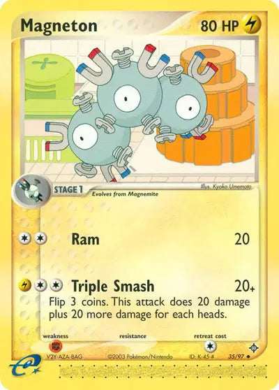 Magneton - 35/97 - Ex Dragon
