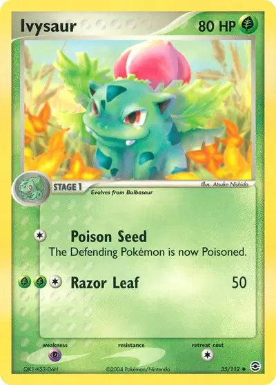 Ivysaur - 35/112 - Ex FireRed & LeafGreen