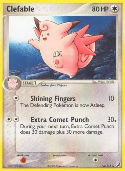 Clefable - 36/115 - Unseen Forces