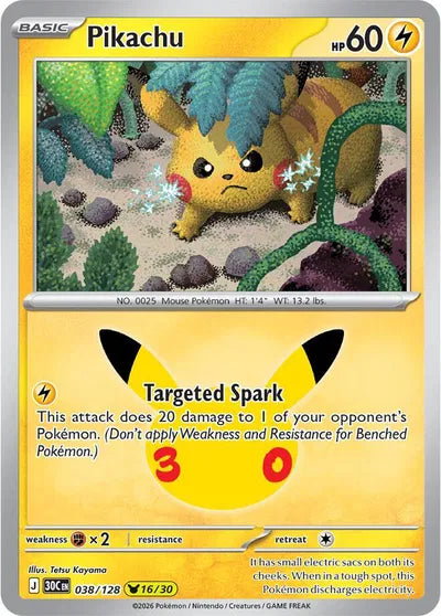Pikachu - 038 - 30th Celebration