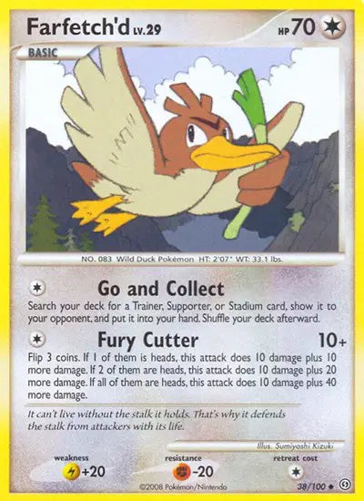 Farfetch'd - 38/100 - StormFront