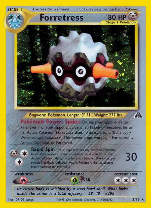 Forretress- 2/75 - Neo Discovery