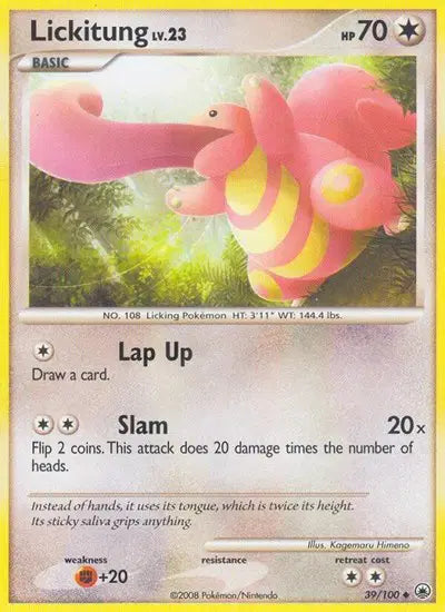 Lickitung - 39/100 - Majestic Dawn