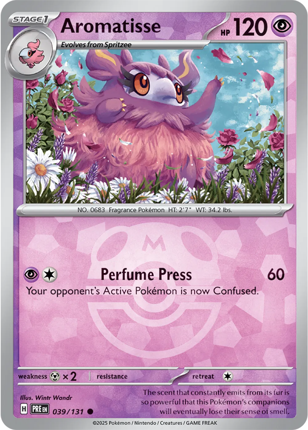 Aromatisse - 039/131 - Prismatic Evolutions