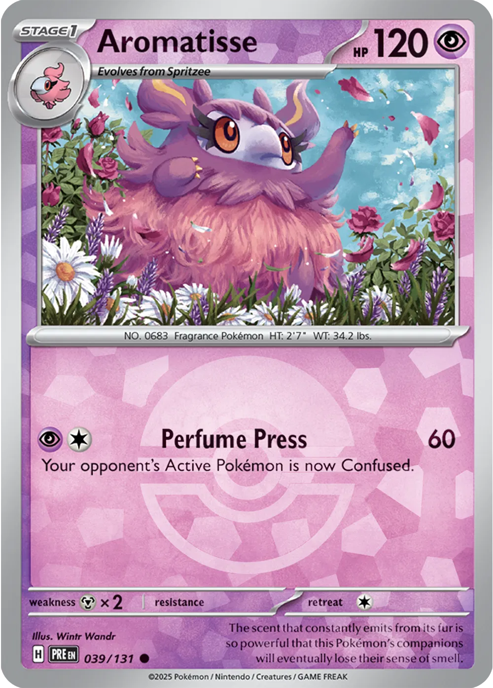 Aromatisse - 039/131 - Prismatic Evolutions