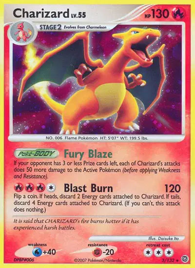 Charizard - 3/132 - Secret Wonders
