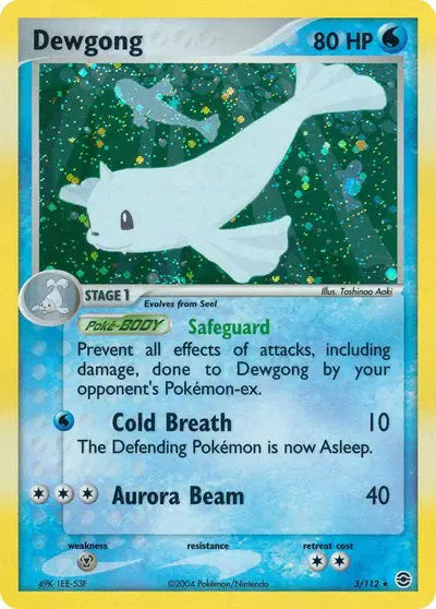 Dewgong - 3/112 - Ex FireRed & LeafGreen