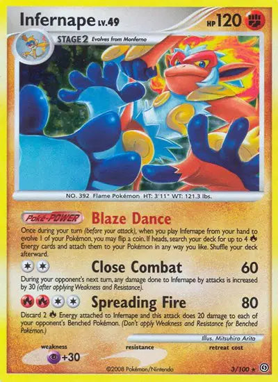Infernape - 3/100 - StormFront
