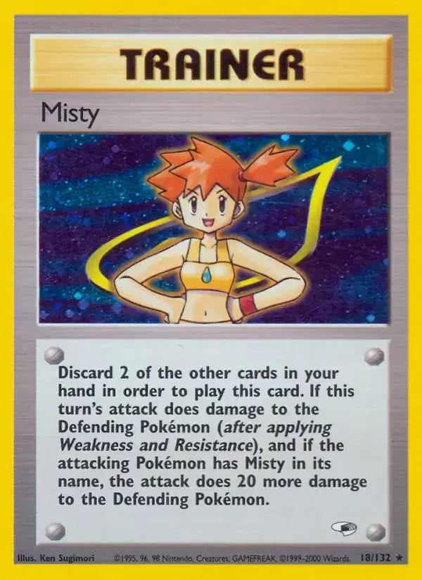 Misty - 18/132 - Gym Heroes