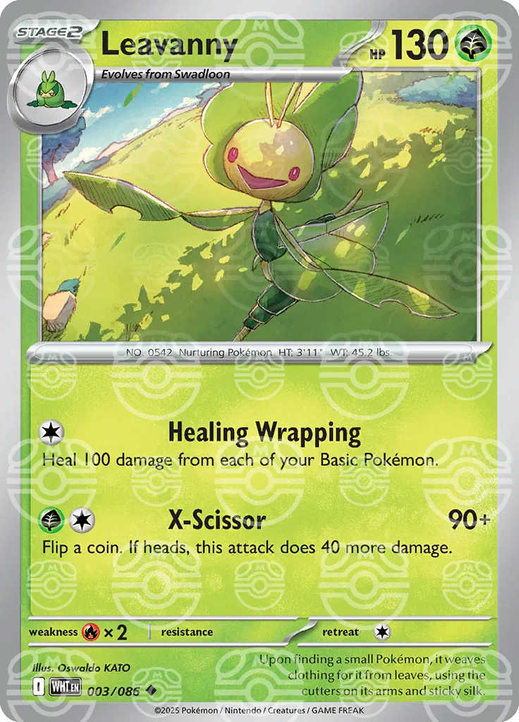 Leavanny - 003/086 - White Flare