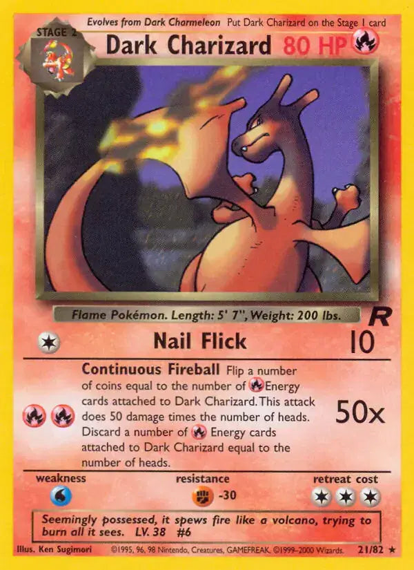 Dark Charizard - 21/82 - Team Rocket