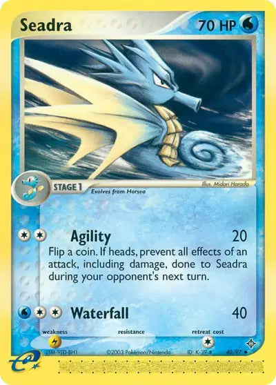 Seadra - 40/97 - Ex Dragon