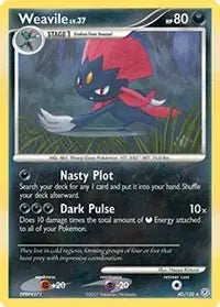 Weavile - 40/130 - Diamond and Pearl