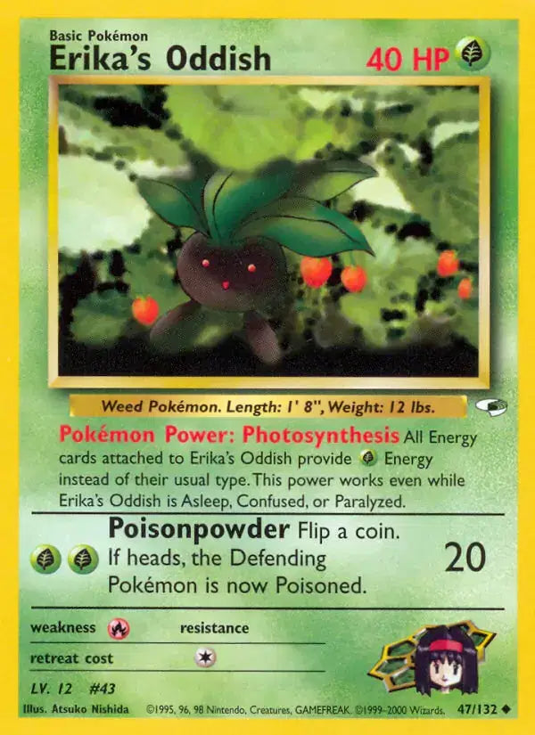 Erika's Oddish - 47/132 - Gym Heroes