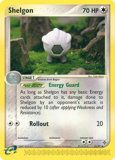 Shelgon - 41/97 - Ex Dragon