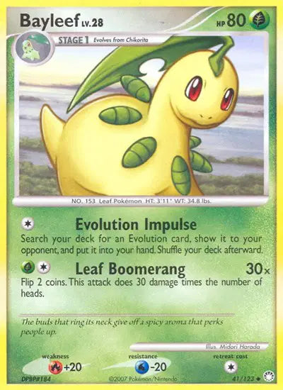 Bayleef - 41/123 - Mysterious Treasures