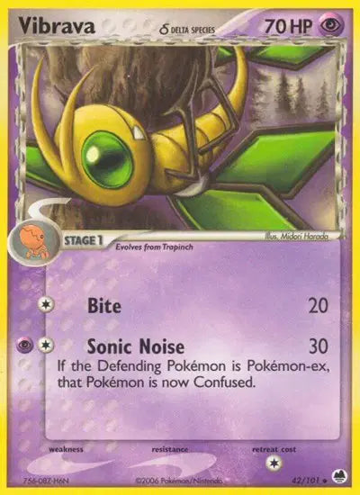 Vibrava - 42/101 - Ex Dragon Frontiers
